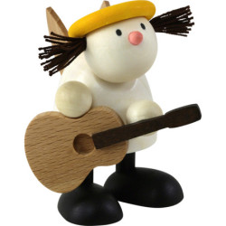 Engel Lotte mit Gitarre - 7 cm