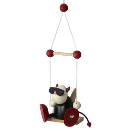 Teufelchen Gustav auf Schaukel - 7 cm