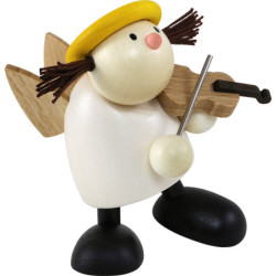 Angel Lotte with Violin - 7 cm / 2.8 inch