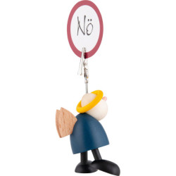 Hans mit Notizhalter - 7 cm