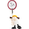 Lotte with Sign Holder - 7 cm / 2.8 inch