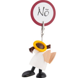 Lotte with Sign Holder - 7 cm / 2.8 inch