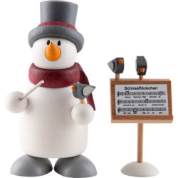 Snow Man Fritz as Conductor - 9 cm / 3.5 inch