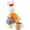 Kaninchen Emma mit Gießkanne - 9 cm
