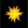 Herrnhuter Moravian Star DIY Kit A1b Yellow Plastic - 13 cm/5.1 inch