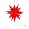 Herrnhuter Stern A1e rot Kunststoff - 13 cm