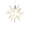Herrnhuter Moravian Star A1e White Plastic - 13 cm/5.1 inch