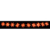 Herrnhuter Moravian Star Chain A1s White/Red Plastic - 14m/15yard
