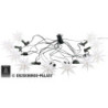 Herrnhuter Moravian Star Chain A1s White Plastic - 14m/15yard