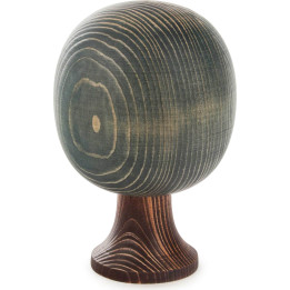 Solid Wood Tree - Round - Green - 16 cm / 6.3 inch