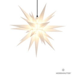 Herrnhuter Moravian Star A7 White Plastic - 68cm/27 inch