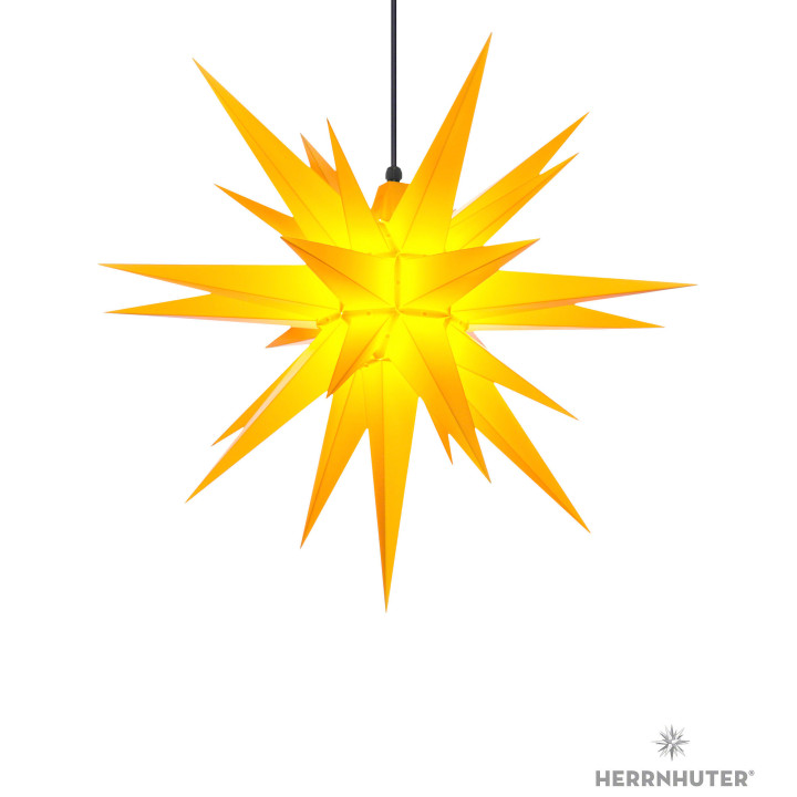Herrnhuter Stern A7 gelb Kunststoff - 68 cm