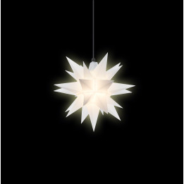 Herrnhuter Moravian Star A4 Opal Plastic - 40cm/16 inch