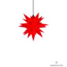 Herrnhuter Stern A4 rot Kunststoff - 40 cm