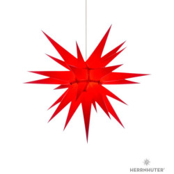 Herrnhuter Moravian Star I7 Red Paper - 70 cm / 27.6 inch