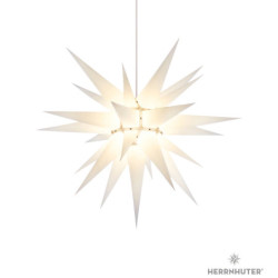 Herrnhuter Moravian Star I7 White Paper - 70 cm / 27.6 inch
