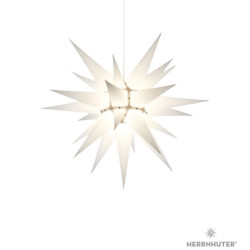 Herrnhuter Moravian Star I6 White Paper - 60 cm / 23.6 inch