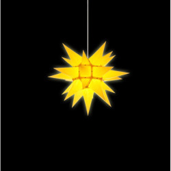 Herrnhuter Moravian Star I4 Yellow Paper - 40 cm / 15.7 inch