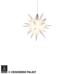 Herrnhuter Stern Miniaturstern weiß Kunststoff - 8 cm