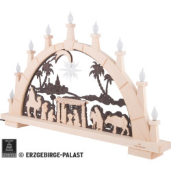 Schwibbogen Herrnhuter Lichterbogen - 65x40 cm