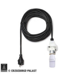 Cable for Outside Star 29-00-A4 and 29-00-A7, 10m Black, LED, Cover Opal
