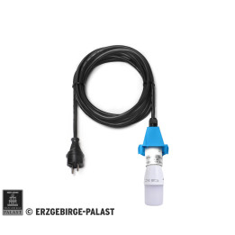 Cable for Outside Star 29-00-A4 and 29-00-A7, 5m Black, LED, Cover Blue