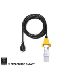 Cable for Outside Star 29-00-A4 and 29-00-A7, 5m Black, LED, Cover Yellow