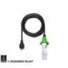 Cable for Outside Star 29-00-A4 and 29-00-A7, 5m Black, LED, Cover Green