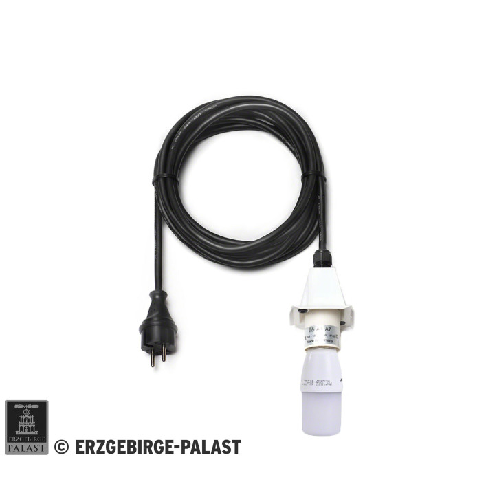 Cable for Outside Star 29-00-A4 and 29-00-A7, 5m Black, LED, Cover White