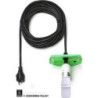 Kabel für Aussenstern 29-00-A13, 10 m schwarz, LED, Deckel grün, EU