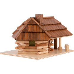 Smoking Hut - Freiberg Hut with LED - 12,5 cm / 5 inch