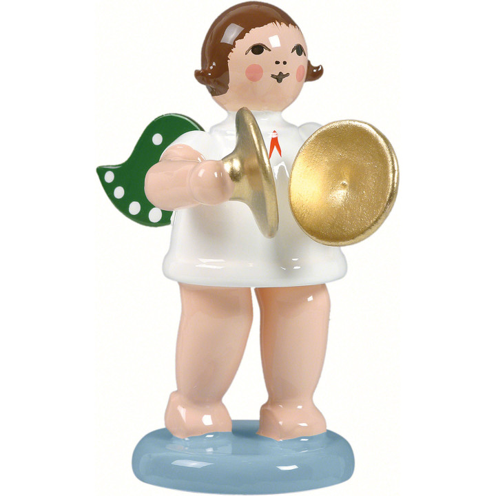 Angel without Crown with Cymbal - 6,5 cm / 2.5 inch