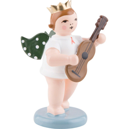Angel with Crown and Guitar - 6,5 cm / 2.5 inch