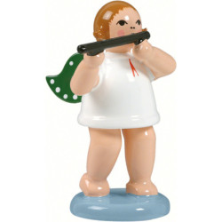 Angel with German Flute - 6,5 cm / 2.5 inch