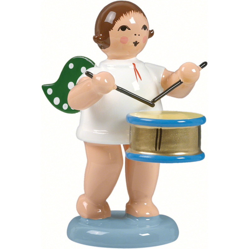 Angel with Drum - 6,5 cm / 2.5 inch