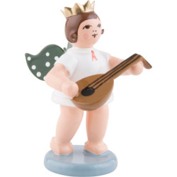 Angel with Crown and Lute - 6,5 cm / 2.5 inch