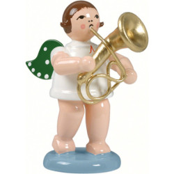 Angel with Baritone Horn - 6,5 cm / 2.5 inch