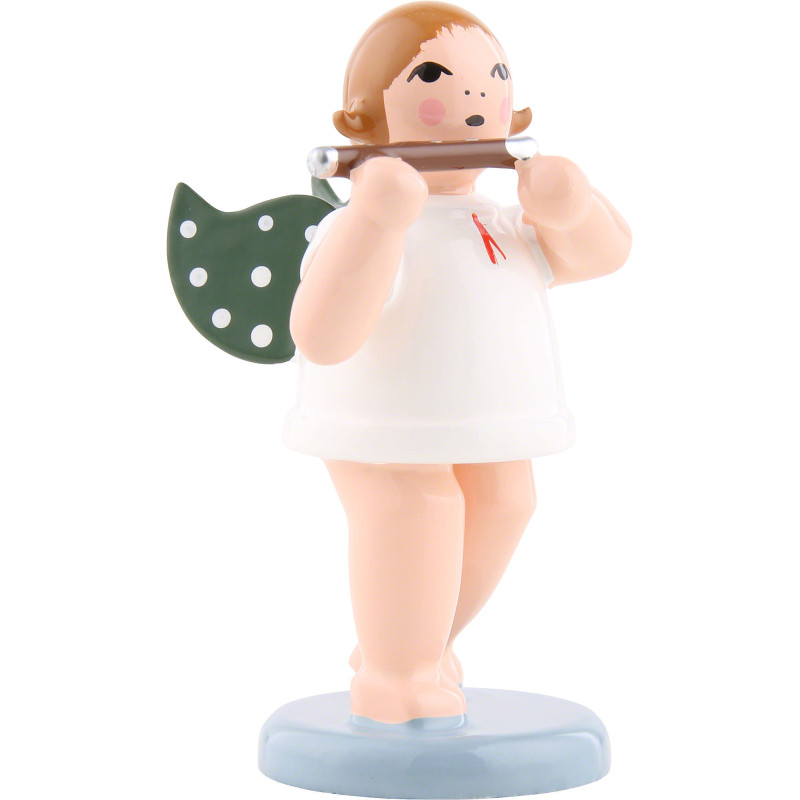 Angel with Piccolo Flute - 6,5 cm / 2.5 inch