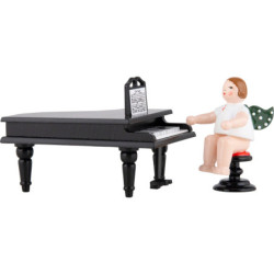 Angel at the Grand Piano - 6,5 cm / 2.5 inch