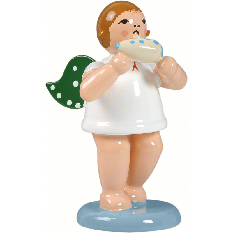 Angel with Ocarina - 6,5 cm / 2.5 inch