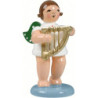 Angel with Hand Harp - 6,5 cm / 2.5 inch