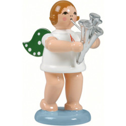 Engel mit Martinshorn - 6,5 cm