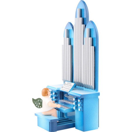 Orgel mit Engel und Spielwerk - 18,5 cm