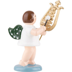 Angel with Lyre Bells - 6,5 cm / 2.5 inch