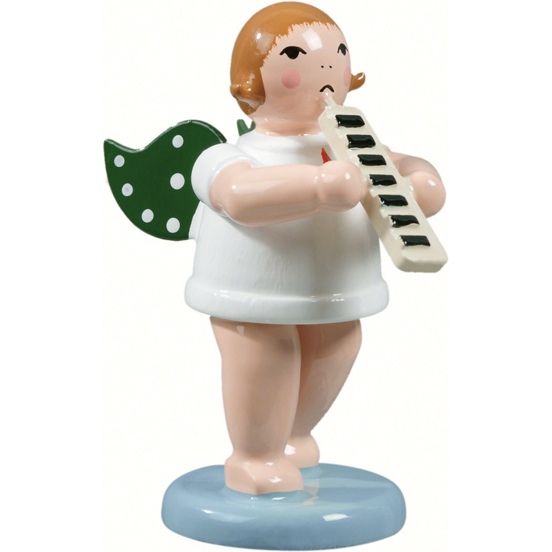 Engel mit Melodika - 6,5 cm