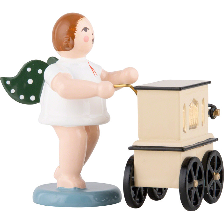 Angel with Hurdy-Gurdy - 6,5 cm / 2.5 inch