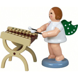 Angel with Dulcimer - 6,5 cm / 2.5 inch