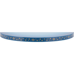 Wolke blau-weiß - 19 cm