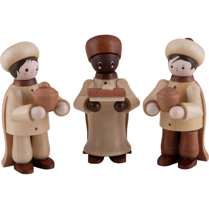 Thiel-Figuren Heilige Drei Könige - natur - 6 cm