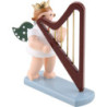 Angel with Crown and Harp - 6,5 cm / 2.5 inch